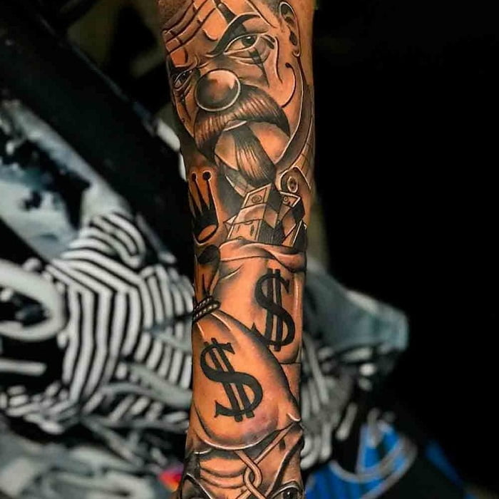 Top 53 Mindblowing Money Tattoo Ideas  2021 Inspiration Guide